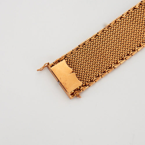 Bracelet Bracelet ruban or jaune 58 Facettes DV0292-1