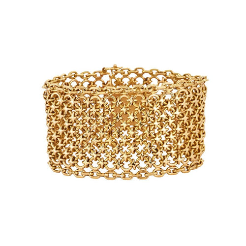 Bracelet Bracelet Ruban Or jaune 58 Facettes DV0474-1