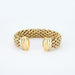 Bracelet Torque bracelet Gold and Steel 58 Facettes DV0088-6