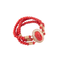 Bracelet Bracelet Trois rangs corail 58 Facettes DV0162-1