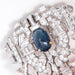 Brooch Art Deco Brooch, Platinum, Diamonds & Sapphire 58 Facettes DV0032-41