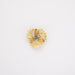 Brooch Brooch Yellow gold Turquoises 58 Facettes DV0135-1