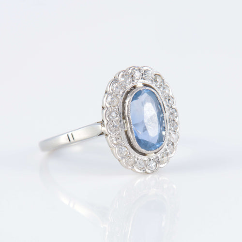 Bague 52 Bague Art Déco Panier Coeurs 58 Facettes 1