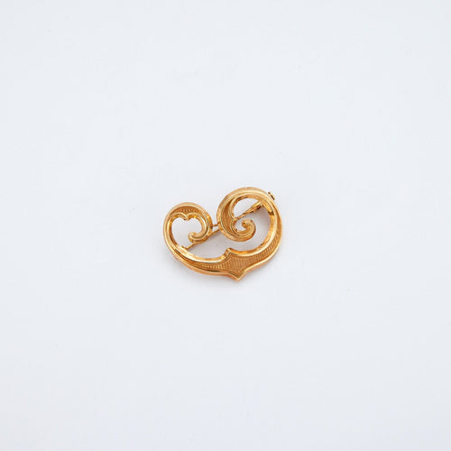 Broche Broche Volutes Or jaune 58 Facettes DV0088-7