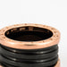53 BULGARI ring - B ZERO black ceramic ring 58 Facettes DV0175-1