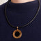 Collier BULGARI - Pendentif en Or Jaune, Acier et Onyx 58 Facettes DV0395-1