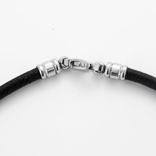 Collier BULGARI - Pendentif en Or Jaune, Acier et Onyx 58 Facettes DV0395-1