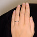 52 CARTIER ring - Platinum wedding ring 58 Facettes DV0273-1