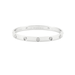 CARTIER Bracelet - “Love” Bracelet in White Gold and Diamonds 58 Facettes DV0435-1