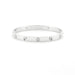 CARTIER Bracelet - “Love” Bracelet in White Gold and Diamonds 58 Facettes DV0435-1