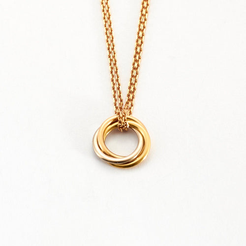 CARTIER Collier Trinity Trois Ors