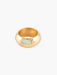 Ring 50 VINTAGE MAUBOUSSIN MOTHER-OF-PEARL RING 58 Facettes 210037