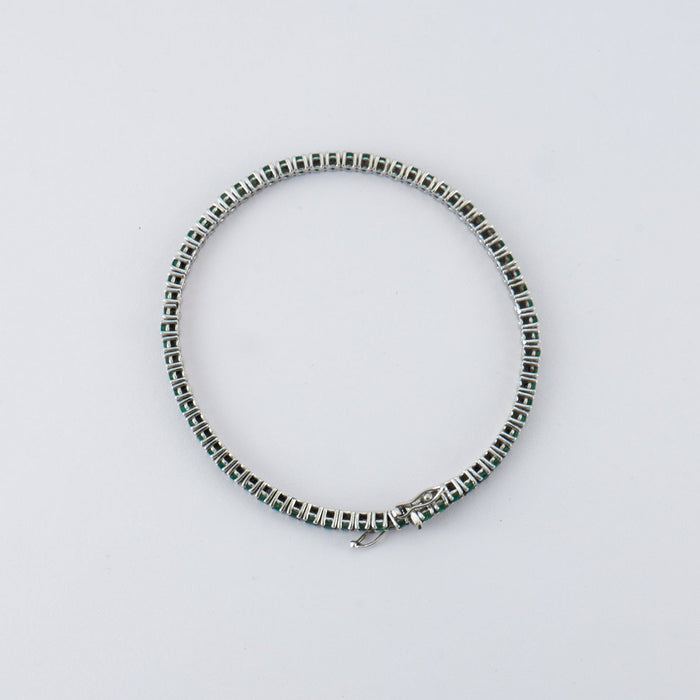 Bracelet CELLINI - Bracelet ligne Emeraudes 58 Facettes DV0204-1