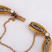 Bracelet Length: 17.7 cm / Yellow / 750‰ Gold Bracelet Late XNUMXth Century Gold, pearls and diamonds 58 Facettes 190157R