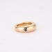 Ring 49 CHAUMET - Sapphire Heart Bangle Ring 58 Facettes DV0138-2