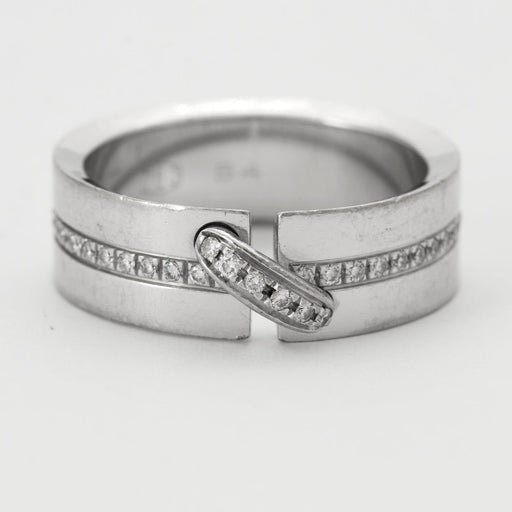 CHAUMET - White Gold Diamond Link Ring