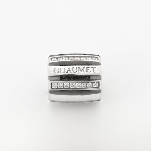 Pendentif CHAUMET - Pendentif Class One Diamants Or Blanc 58 Facettes DV0360-12