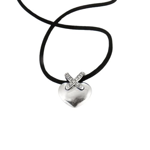 Collier CHAUMET - Pendentif coeur "Lien" 58 Facettes DV0286-2