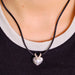 CHAUMET necklace - “Link” heart pendant 58 Facettes DV0286-2