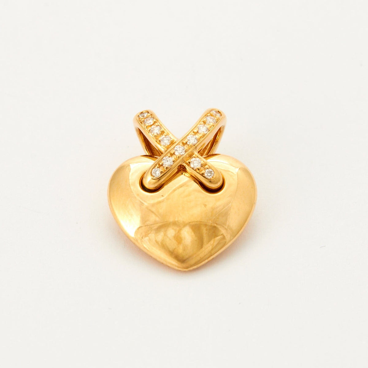 CHAUMET Pendentif Lien Coeur Or Jaune - Main Image