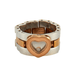 58 CHOPARD ring - HAPPY DIAMOND soft ring 58 Facettes DV0232-1