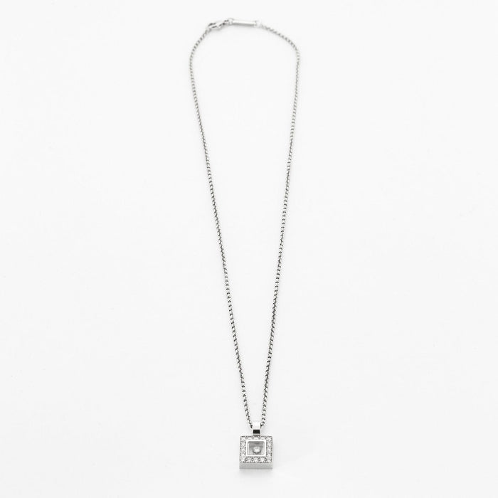 Collier CHOPARD - Collier HAPPY DIAMOND carré Diamants 58 Facettes DV0473-2