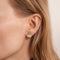 Boucles d'oreilles Clips d'oreilles Aigues-marines 58 Facettes DV0088-10