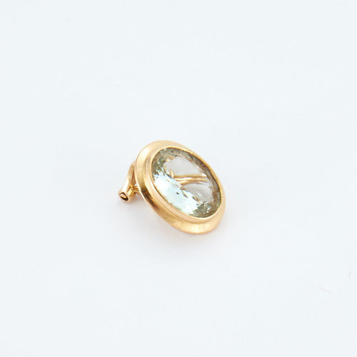 Boucles d'oreilles Clips d'oreilles Aigues-marines 58 Facettes DV0088-10