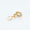 Boucles d'oreilles Clips d'oreilles Aigues-marines 58 Facettes DV0088-10