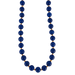 Necklace Lapis lazuli bead necklace 58 Facettes DV0162-9
