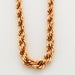Yellow Gold Twisted Mesh Necklace 58 Facettes DV0361-2