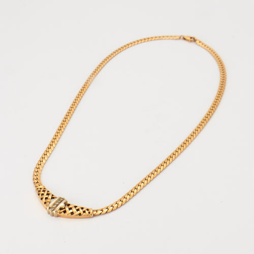 Collier Collier motif Damier Diamants 58 Facettes DV0178-10