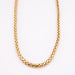 Necklace Yellow gold necklace with palm tree mesh 58 Facettes DV0040-1
