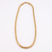 Necklace Yellow gold necklace with palm tree mesh 58 Facettes DV0040-1