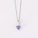 Tanzanite Diamond Pendant Necklace 58 Facettes DV0080-2