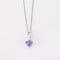 Collier Collier Pendentif Tanzanite Diamants 58 Facettes DV0080-2