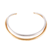Necklace Torque necklace two golds 58 Facettes DV0056-2R