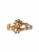 Ring Old flower and ball ring in 18Kt gold 58 Facettes