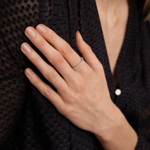 Bague 58 DE BEERS - Alliance Darling 58 Facettes DV0128-1