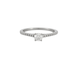 50 DE BEERS ring - Platinum diamond ring 58 Facettes DV0370-1