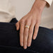 Ring 57 DINH VAN - Antea Ring Pink gold Diamonds 58 Facettes DV0047-1