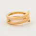 54 DINH VAN Ring - Yellow Gold Spiral Ring 58 Facettes DV0360-6
