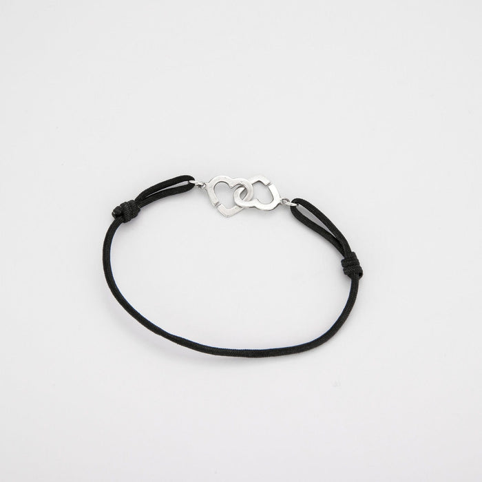 Bracelet DINH VAN - Bracelet sur cordon Coeurs 58 Facettes DV0120-7