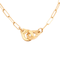 Collier DINH VAN - Collier Menottes Or rose 58 Facettes DV0145-2