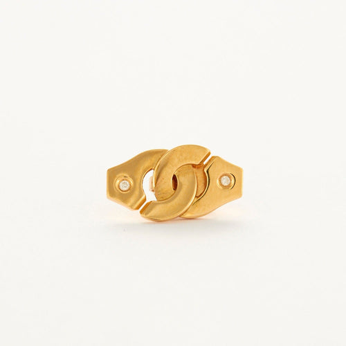 Boucles d'oreilles DINH VAN - Mono Boucle Menottes 58 Facettes DV0410-1