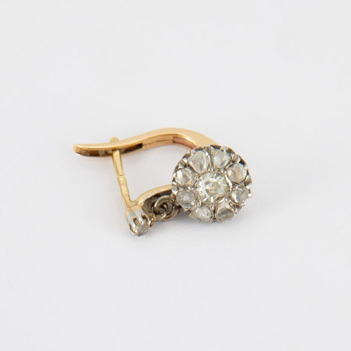 Boucles d'oreilles Dormeuses Diamants taille ancienne 58 Facettes DV0059-2