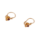 Sleeper Garnet Earrings 58 Facettes DV0055-11