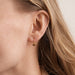 Sleeper Garnet Earrings 58 Facettes DV0055-11