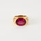 Bague 56 EDEENNE - Bague CHERRY BLOSSOM Tourmaline rose 58 Facettes DV0027-2