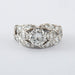 Ring 52 Elegant White Gold Diamond Ring 58 Facettes DV0238-1